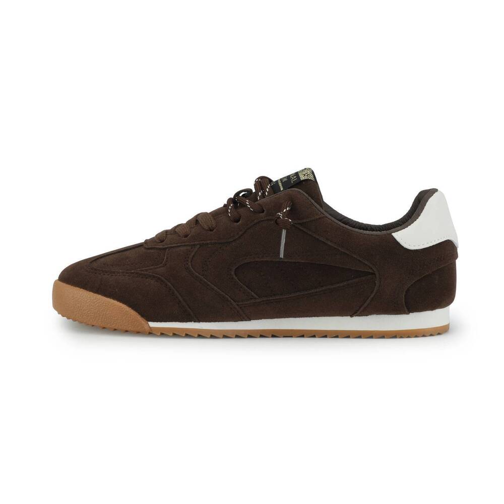NEW VINTAGE HAVANA women's low top sneaker in chocolate